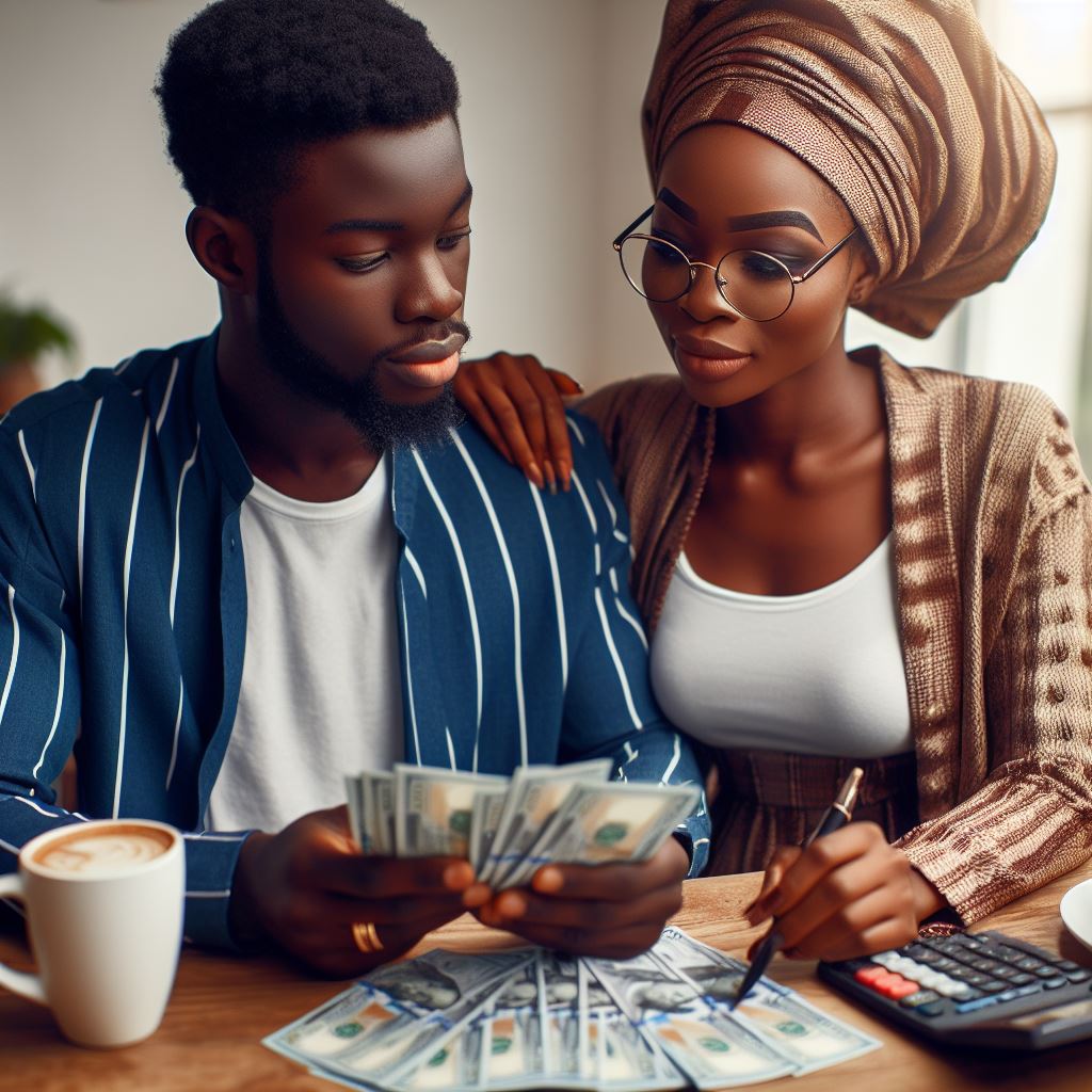 Finesse in Finance: Asking Spouse for Help
